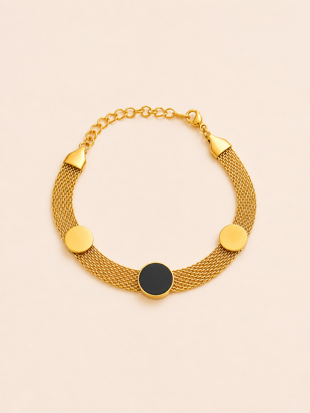 Mesh Circle Bracelet