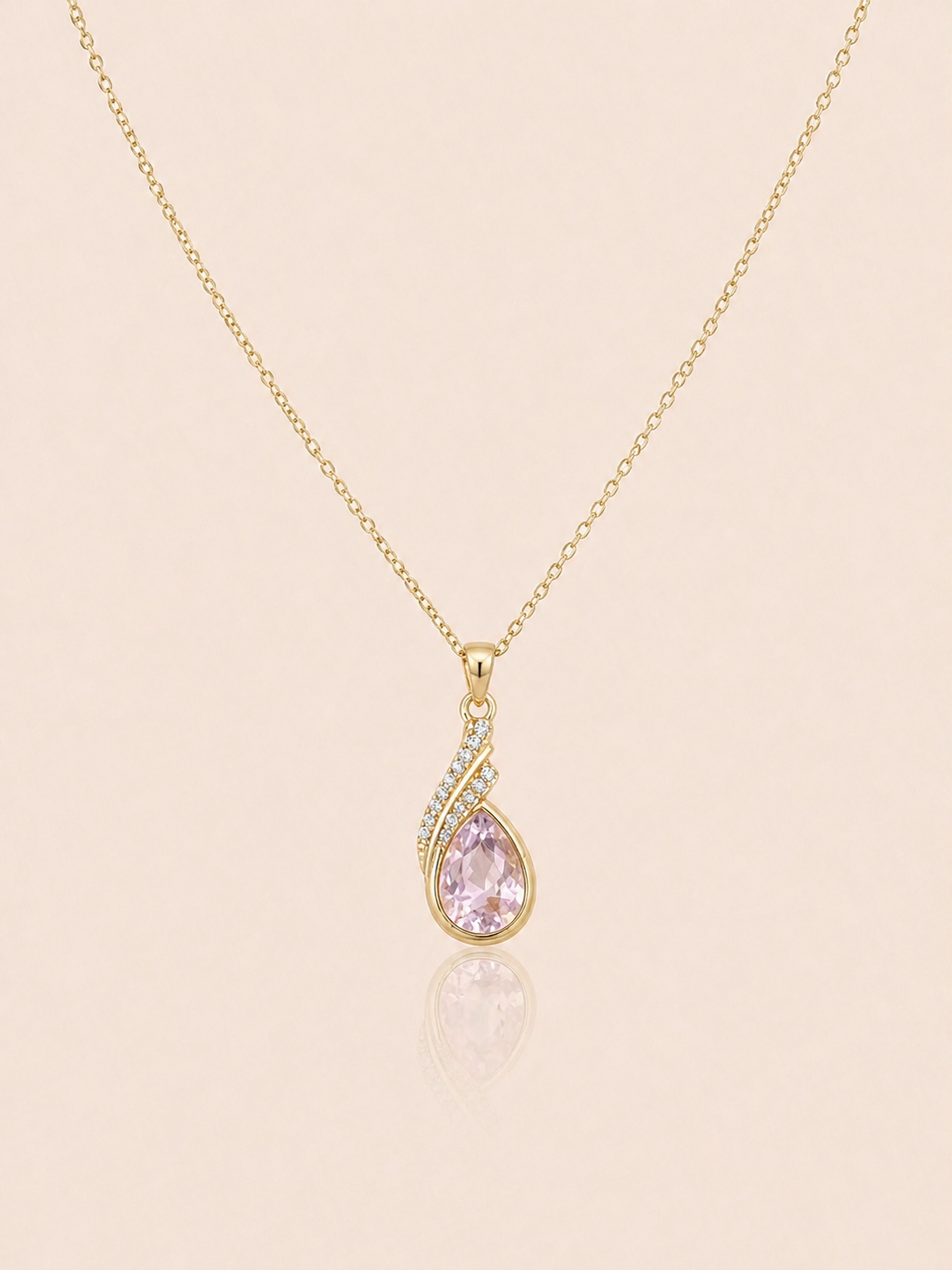 Elara Crystal Drop Necklace
