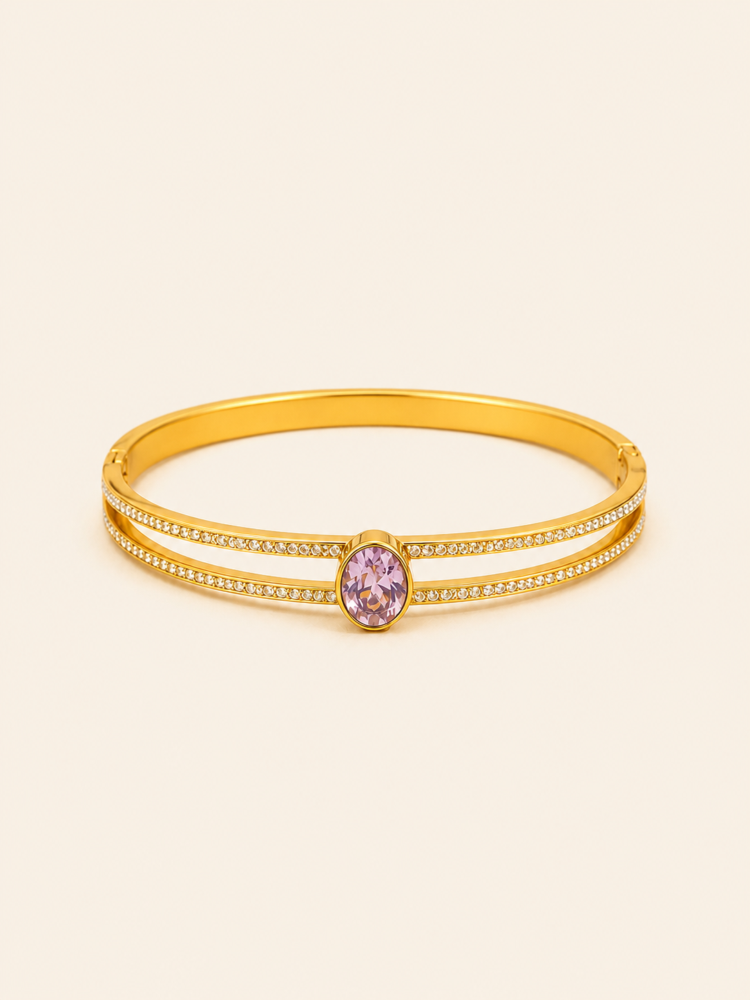 Blush Bangle Bracelet