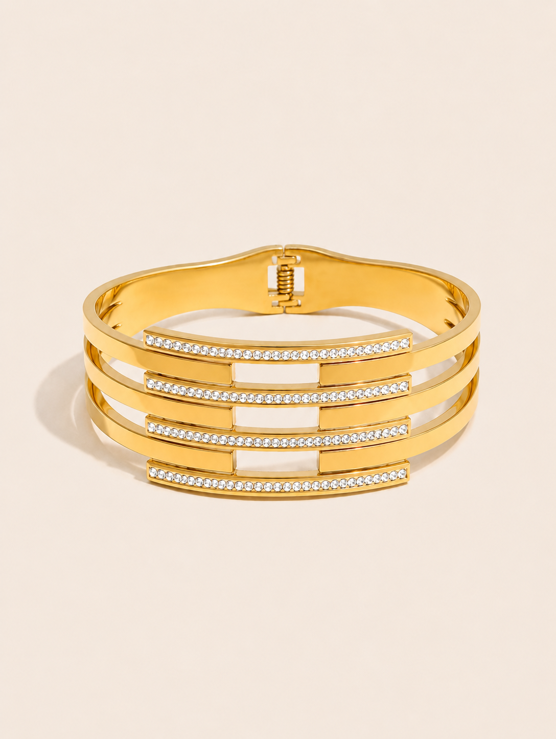Royal Crystal Cuff
