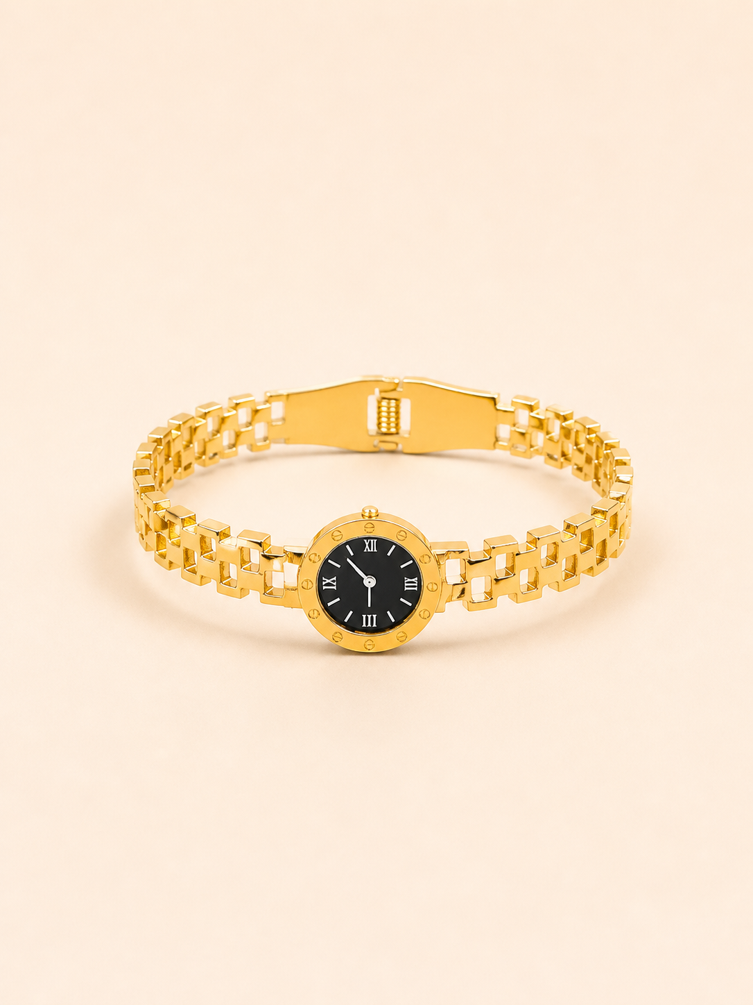 Elara Gold Watch
