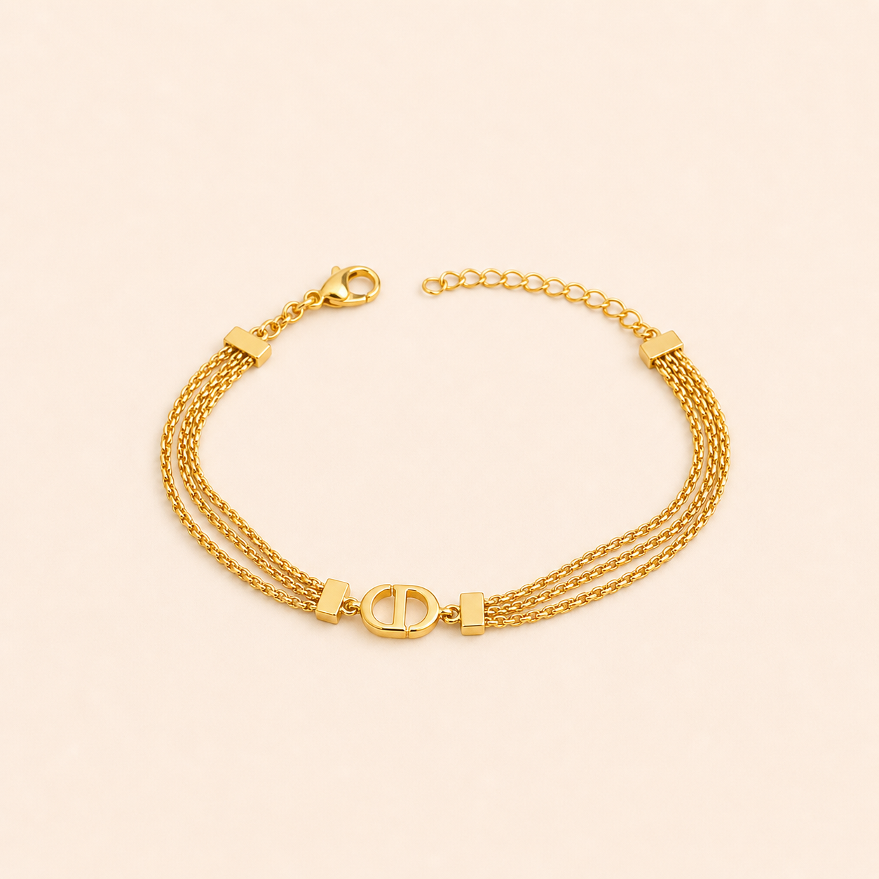 Multi-Chain Charm Bracelet