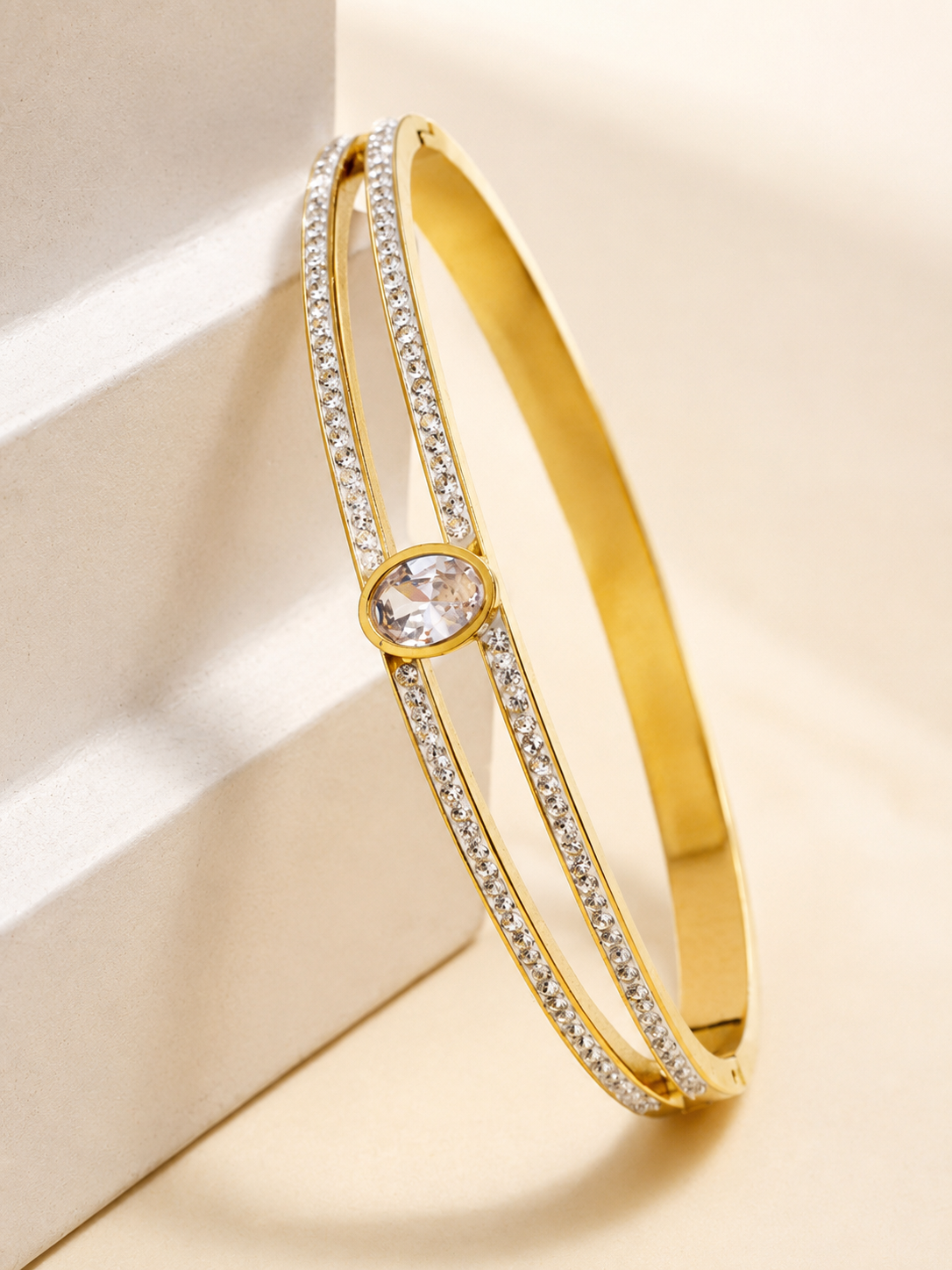 Blush Bangle Bracelet