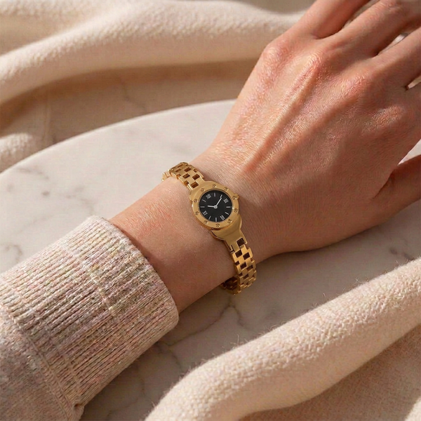 Gold-Plated Bracelet Watch - 2.0 to 2.5